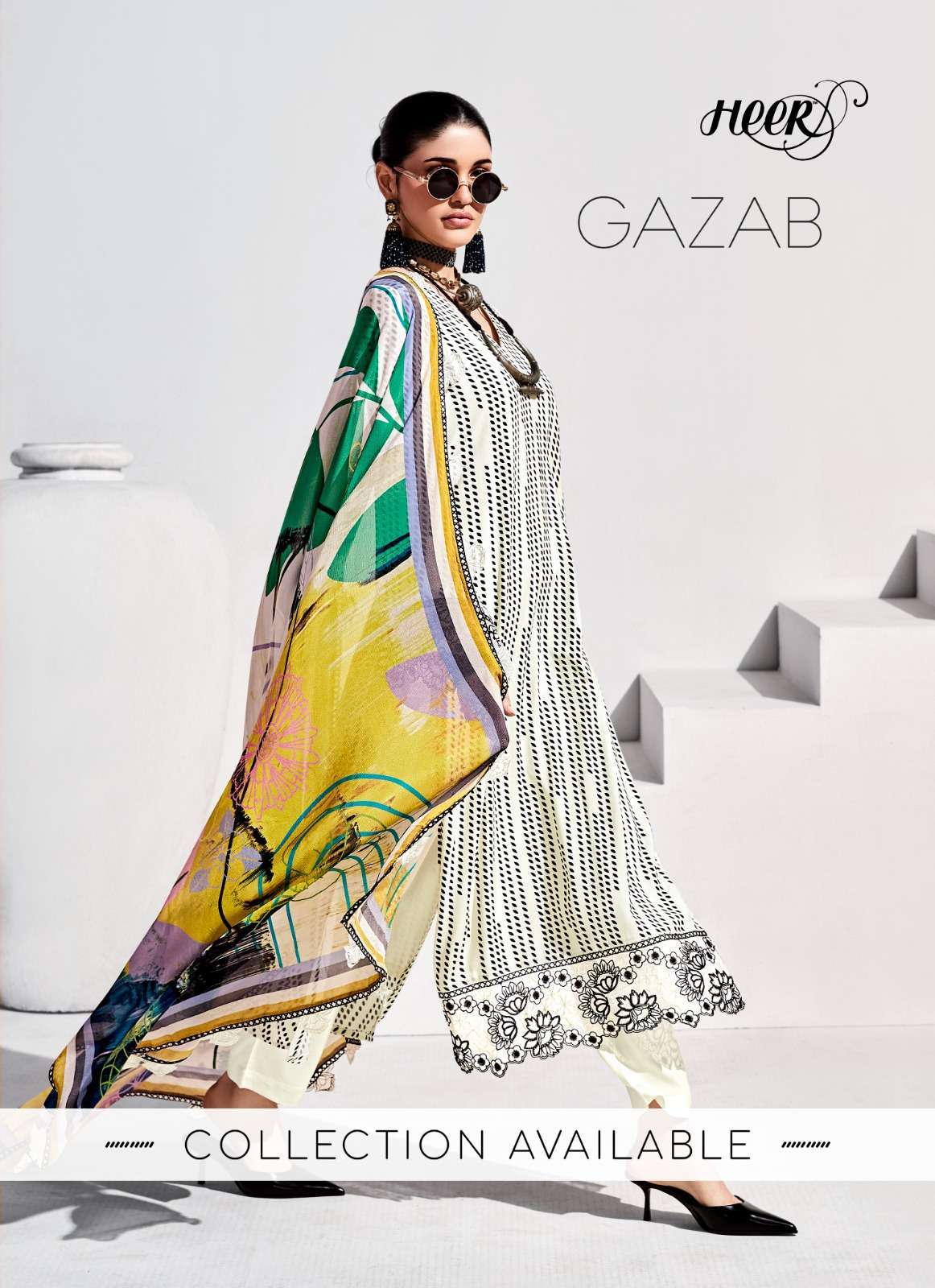 KIMORA HEER GAZAB CASUAL WEAR WINTER SUIT CATALOGUE SUPPLIER 2024