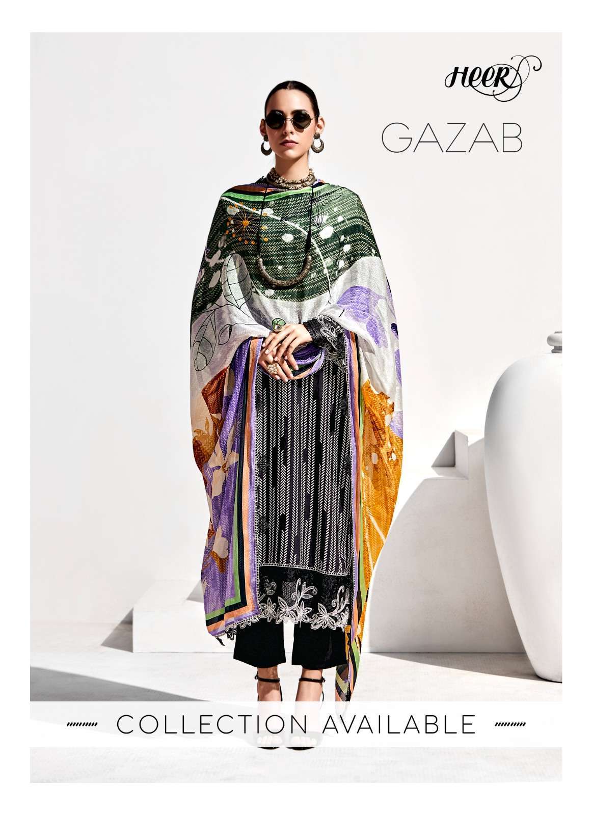 KIMORA HEER GAZAB CASUAL WEAR WINTER SUIT CATALOGUE SUPPLIER 2024