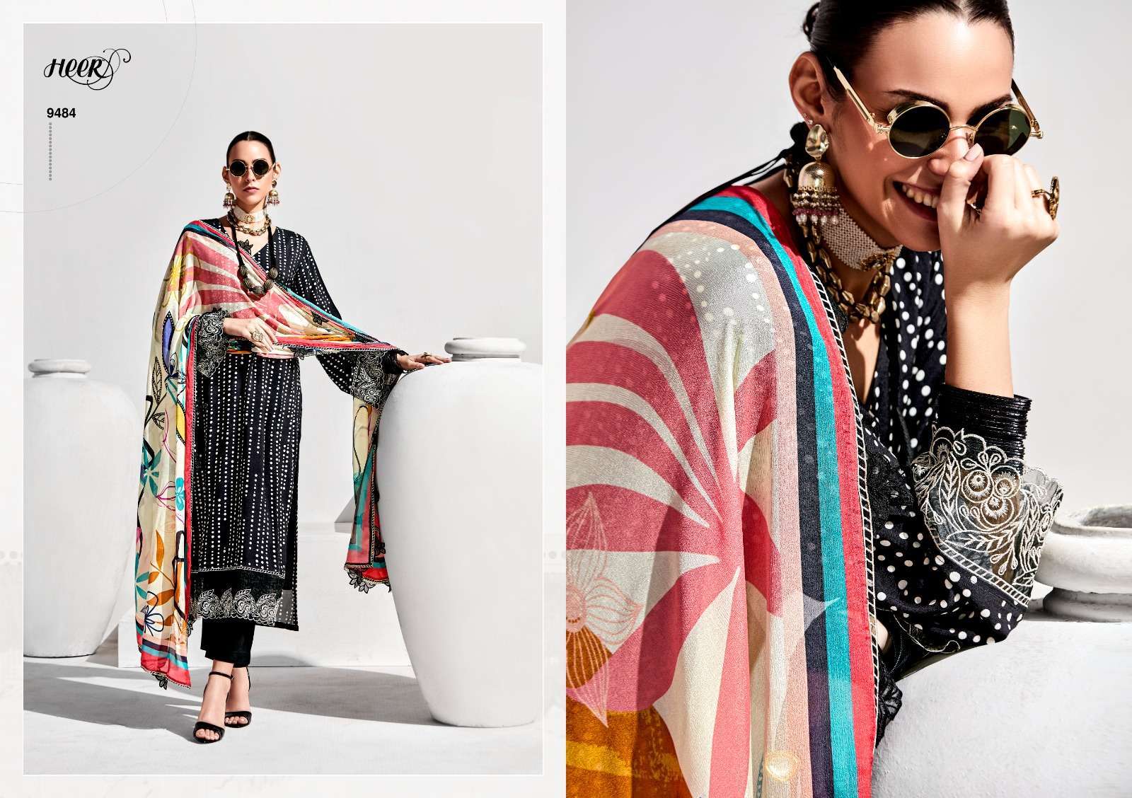 KIMORA HEER GAZAB CASUAL WEAR WINTER SUIT CATALOGUE SUPPLIER 2024