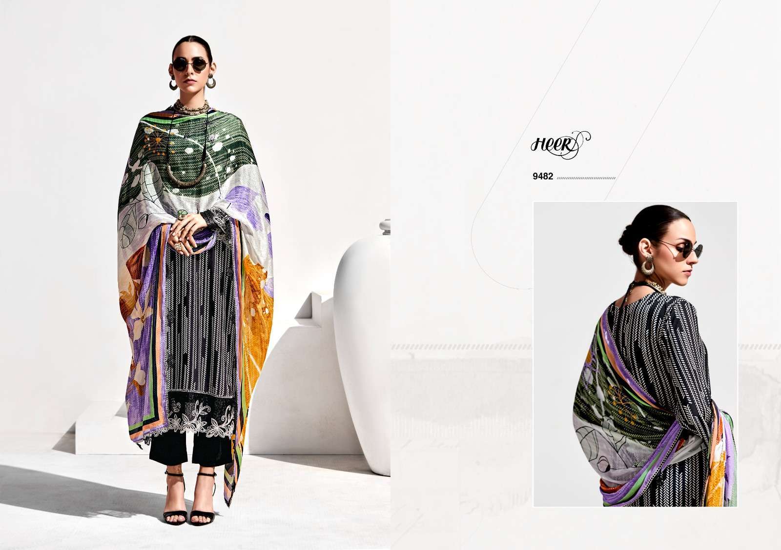 KIMORA HEER GAZAB CASUAL WEAR WINTER SUIT CATALOGUE SUPPLIER 2024