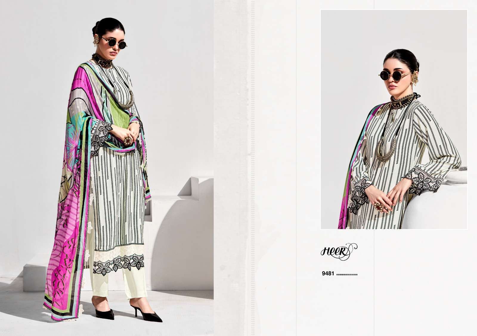 KIMORA HEER GAZAB CASUAL WEAR WINTER SUIT CATALOGUE SUPPLIER 2024
