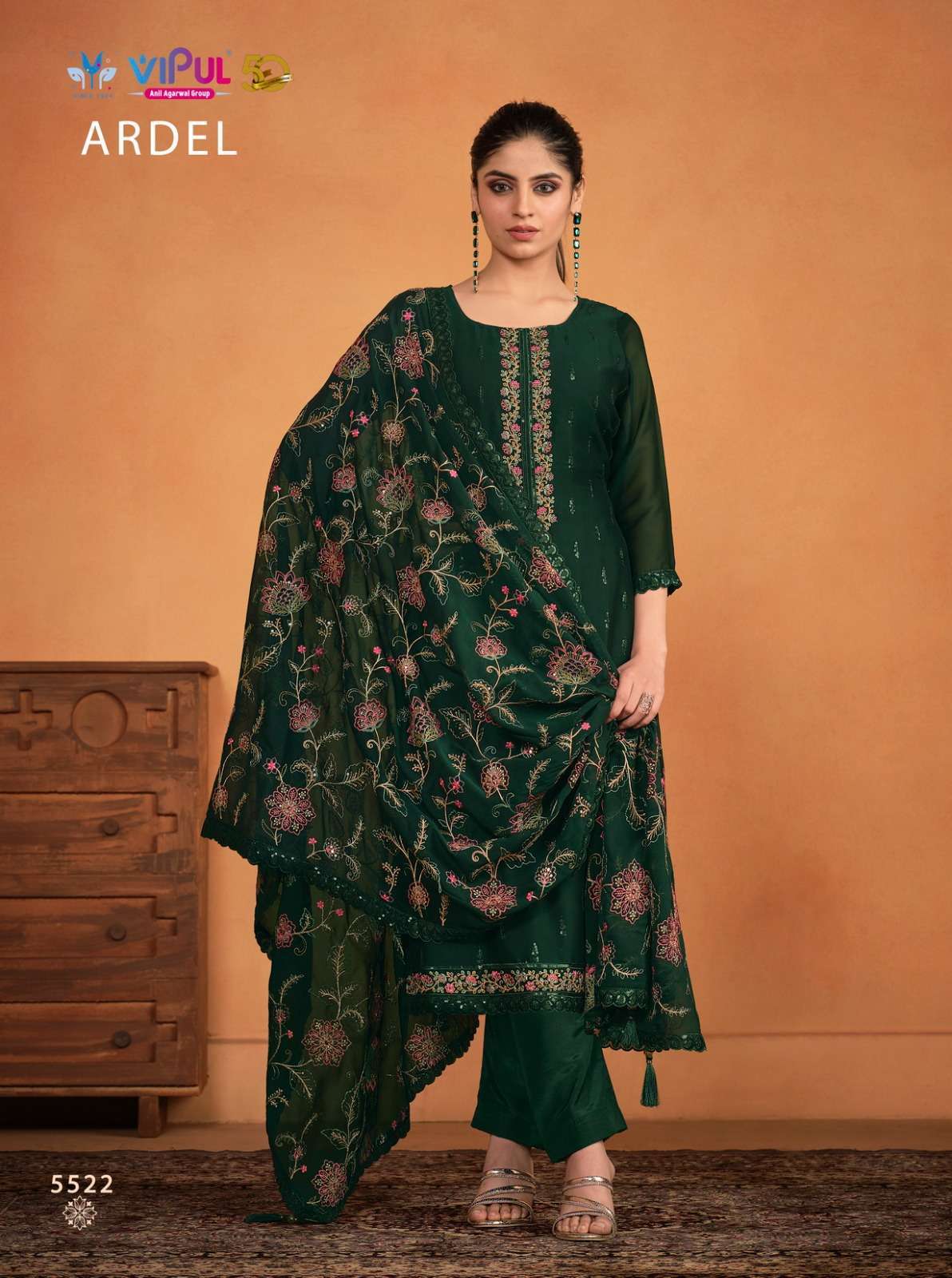 VIPUL FASHION ARDEL DESIGNER GEORGETTE SUIT CATALOG SUPPLIER WHOLESALER 2024