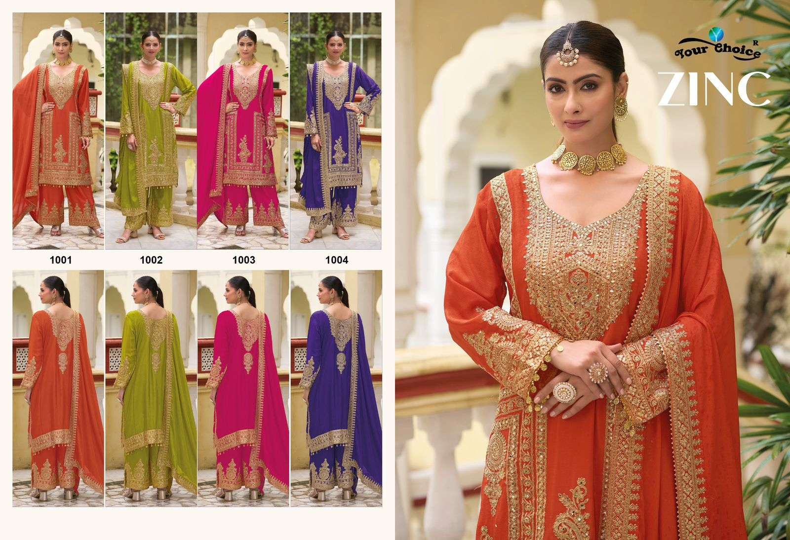 YOUR CHOICE ZINC READYMADE DESIGNER SUIT CATALOG SUPPLIER EXPORTER 2024