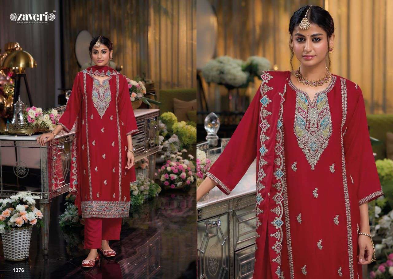 ZAVERI YASMIN VOL 2 LATEST DESIGNER READYMADE SUIT CATALOGUE 2024