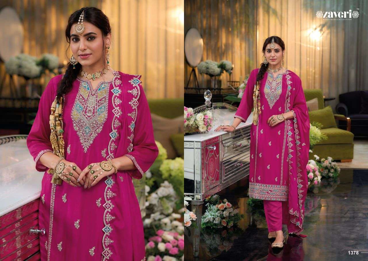 ZAVERI YASMIN VOL 2 LATEST DESIGNER READYMADE SUIT CATALOGUE 2024