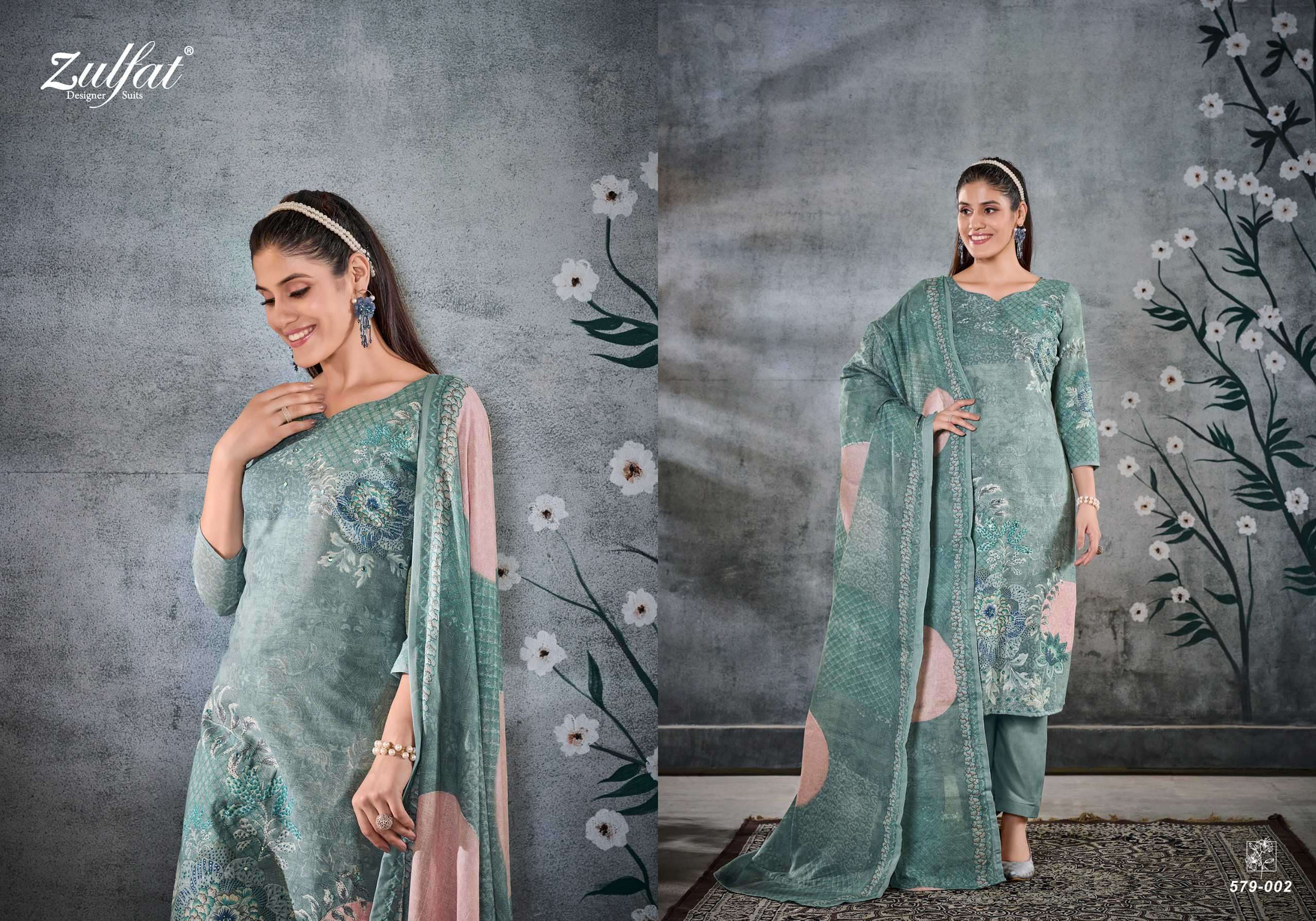 ZULFAT DESIGNER SUMMER SWAG VOL 4 FANCY COTTON SALWER KAMEEZ CATALOGUE WHOLESALE PRICE 