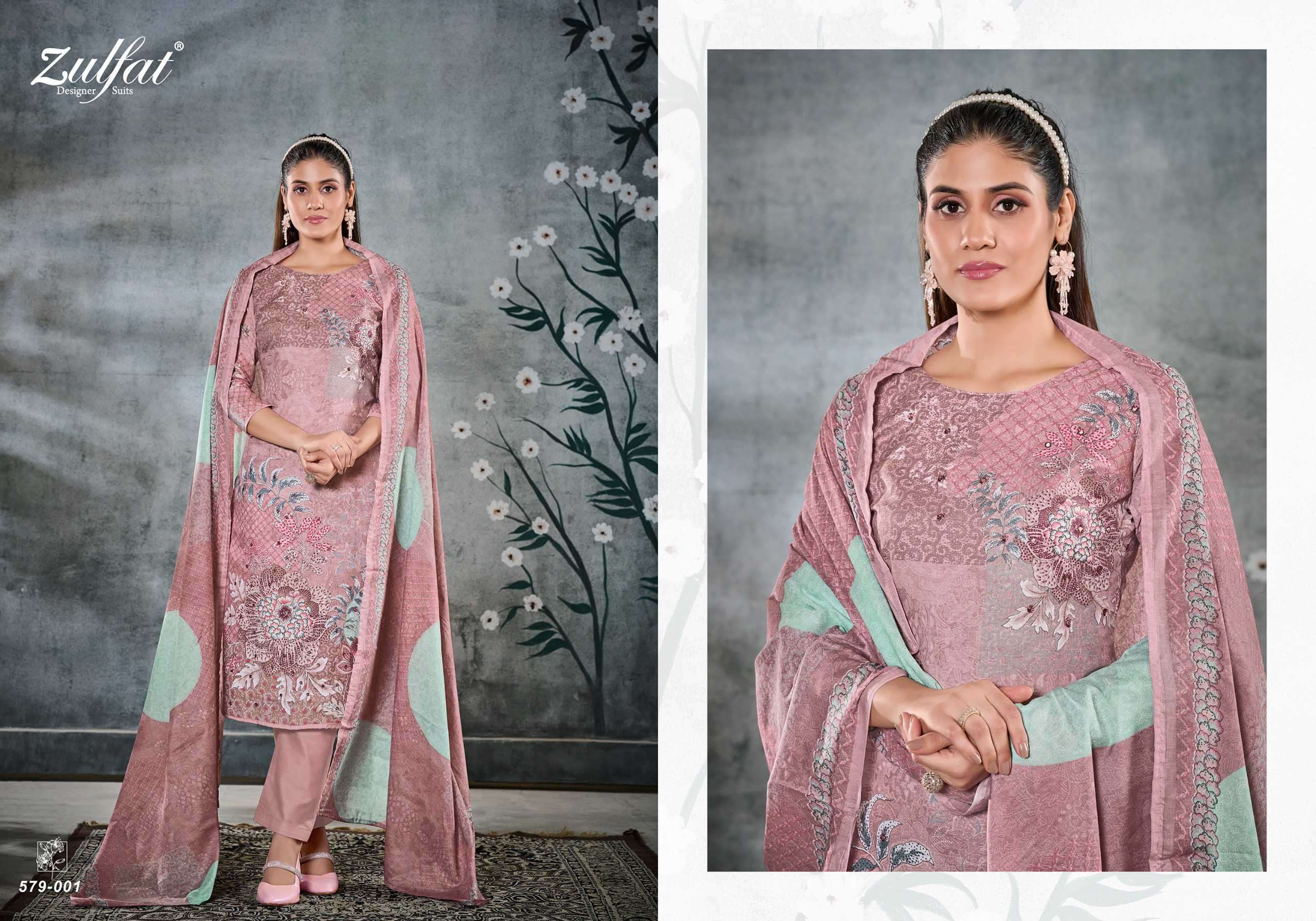 ZULFAT DESIGNER SUMMER SWAG VOL 4 FANCY COTTON SALWER KAMEEZ CATALOGUE WHOLESALE PRICE 