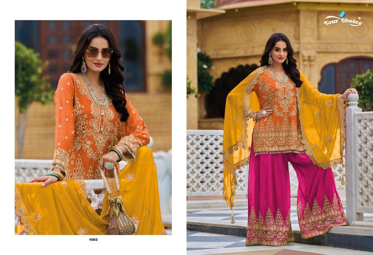 YOUR CHOICE ROLEX WEDDING WEAR DESIGNER READYMADE DRESS CATALOGUE 2024