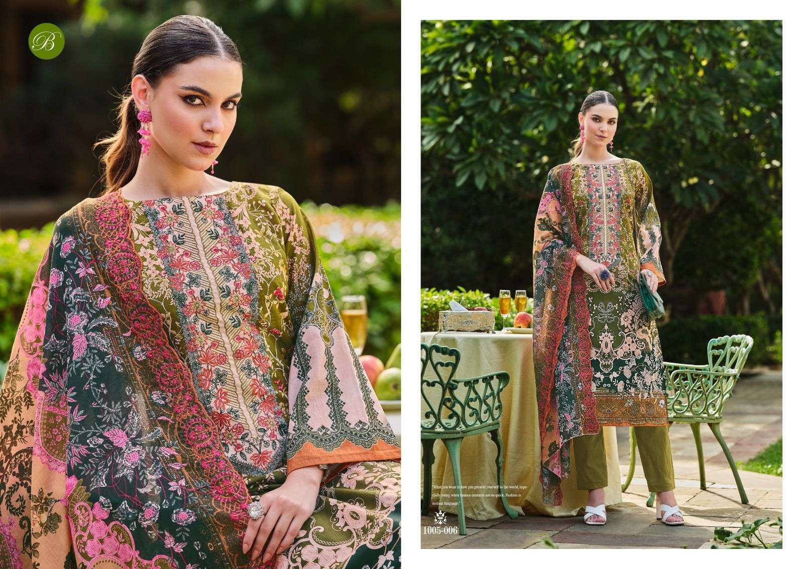 BELLIZA GUZARISH VOL 17 PURE COTTON FANCY LADIES SUIT CATALOGUE WHOLESALE PRICE DEALER 