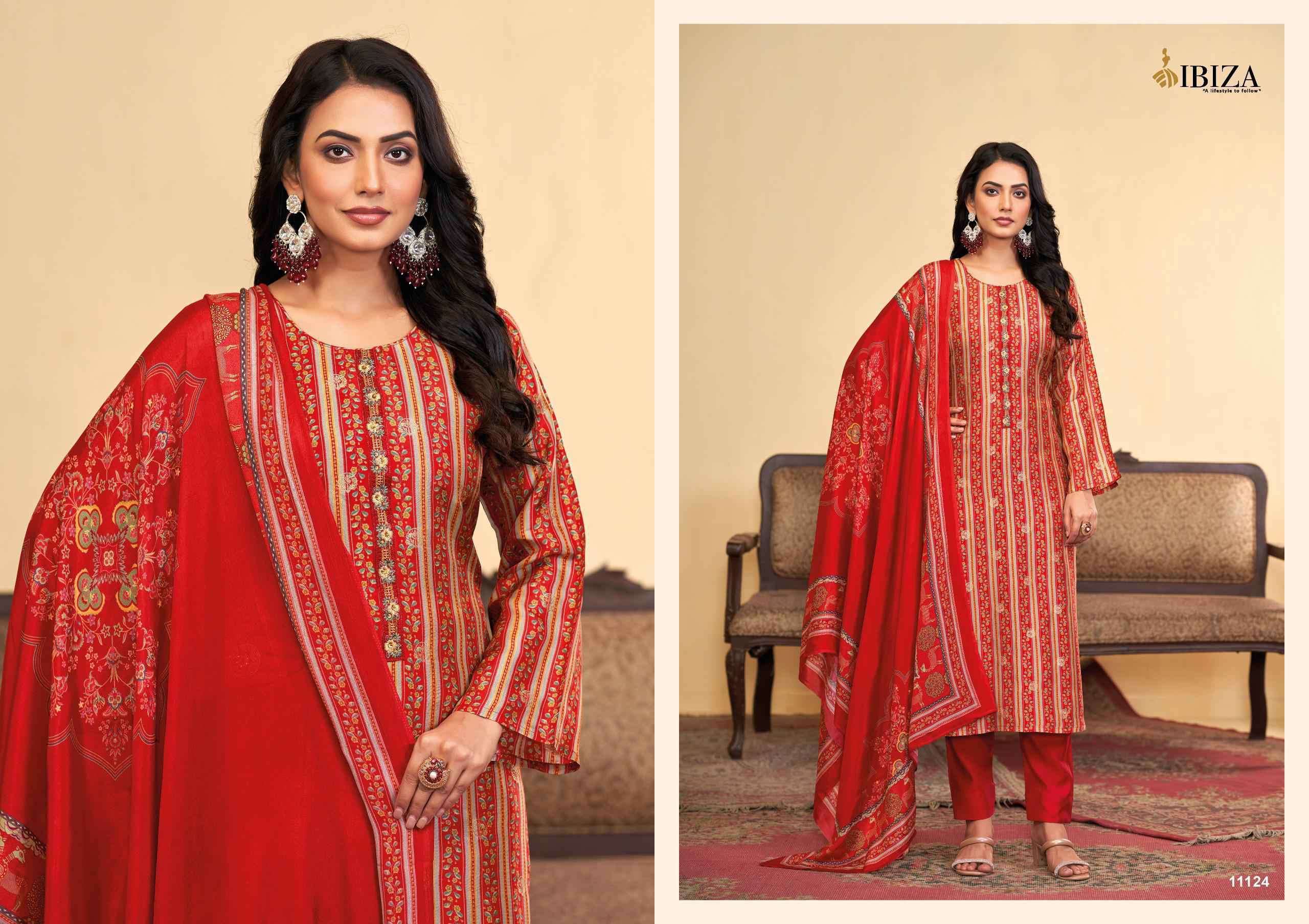 IBIZA ZHIBTAN PURE JACQUARD SUIT LADIES SUIT CATALOG EXPORTER 2024