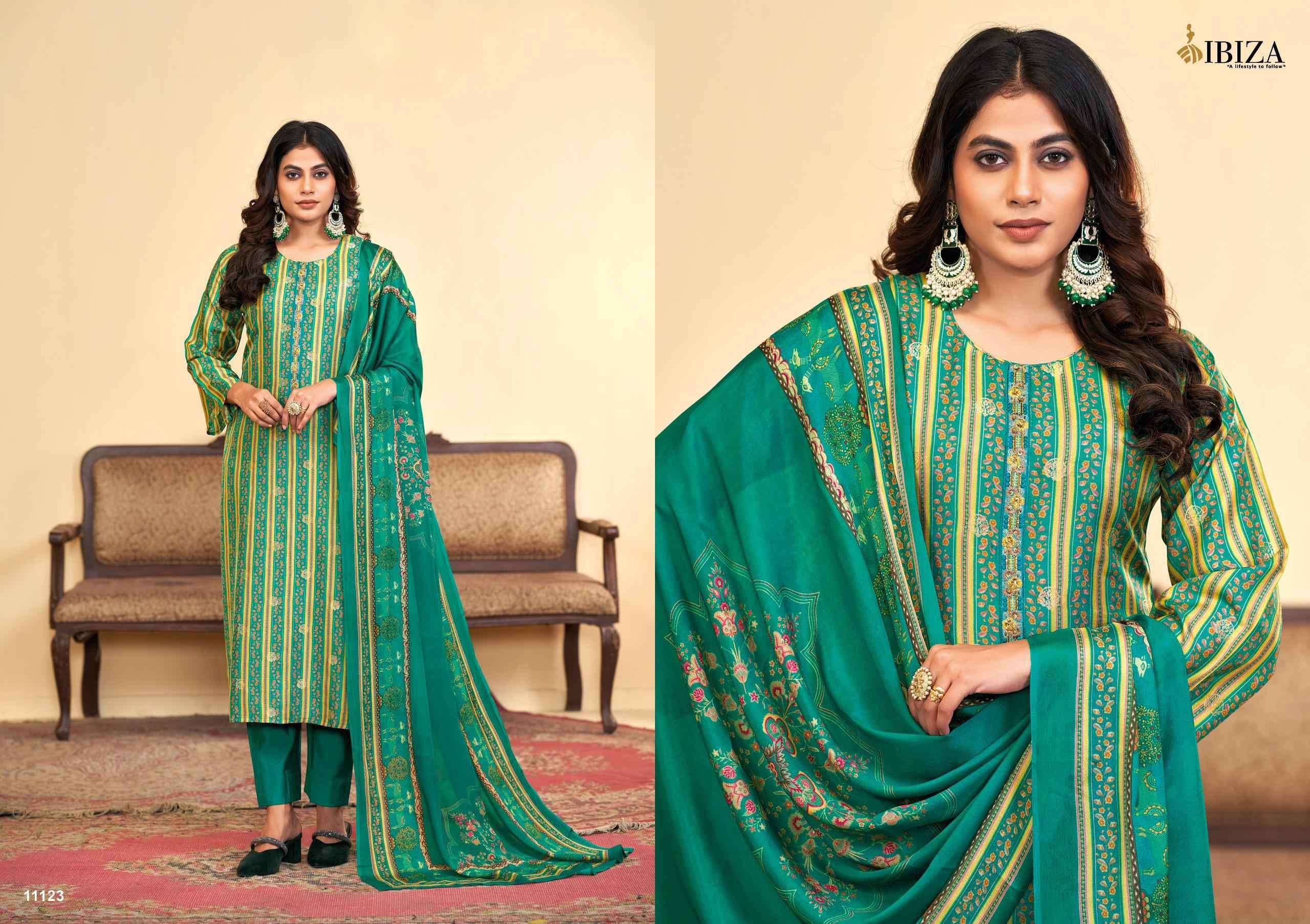 IBIZA ZHIBTAN PURE JACQUARD SUIT LADIES SUIT CATALOG EXPORTER 2024
