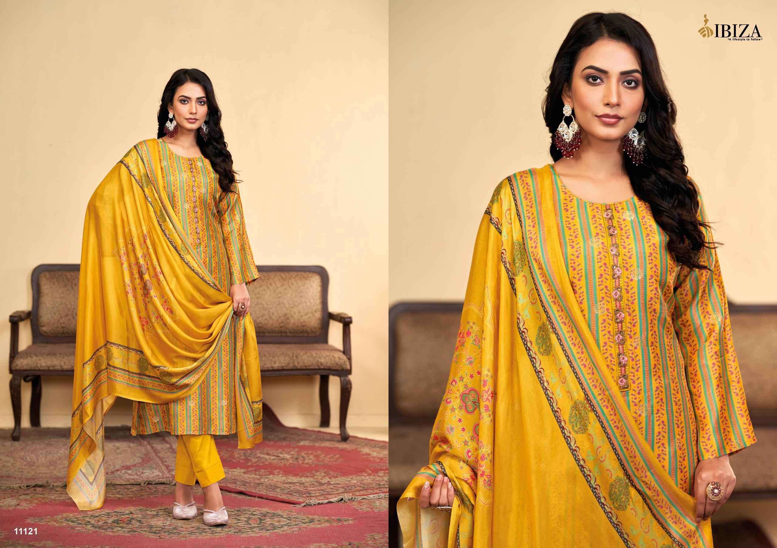 IBIZA ZHIBTAN PURE JACQUARD SUIT LADIES SUIT CATALOG EXPORTER 2024
