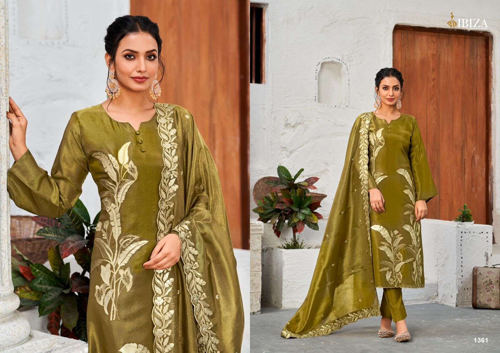 IBIZA ZIL MIL FANCY MUSLIN DESIGNER SUIT LATEST CATALOGUE WHOLESALE PRICE DEALER 