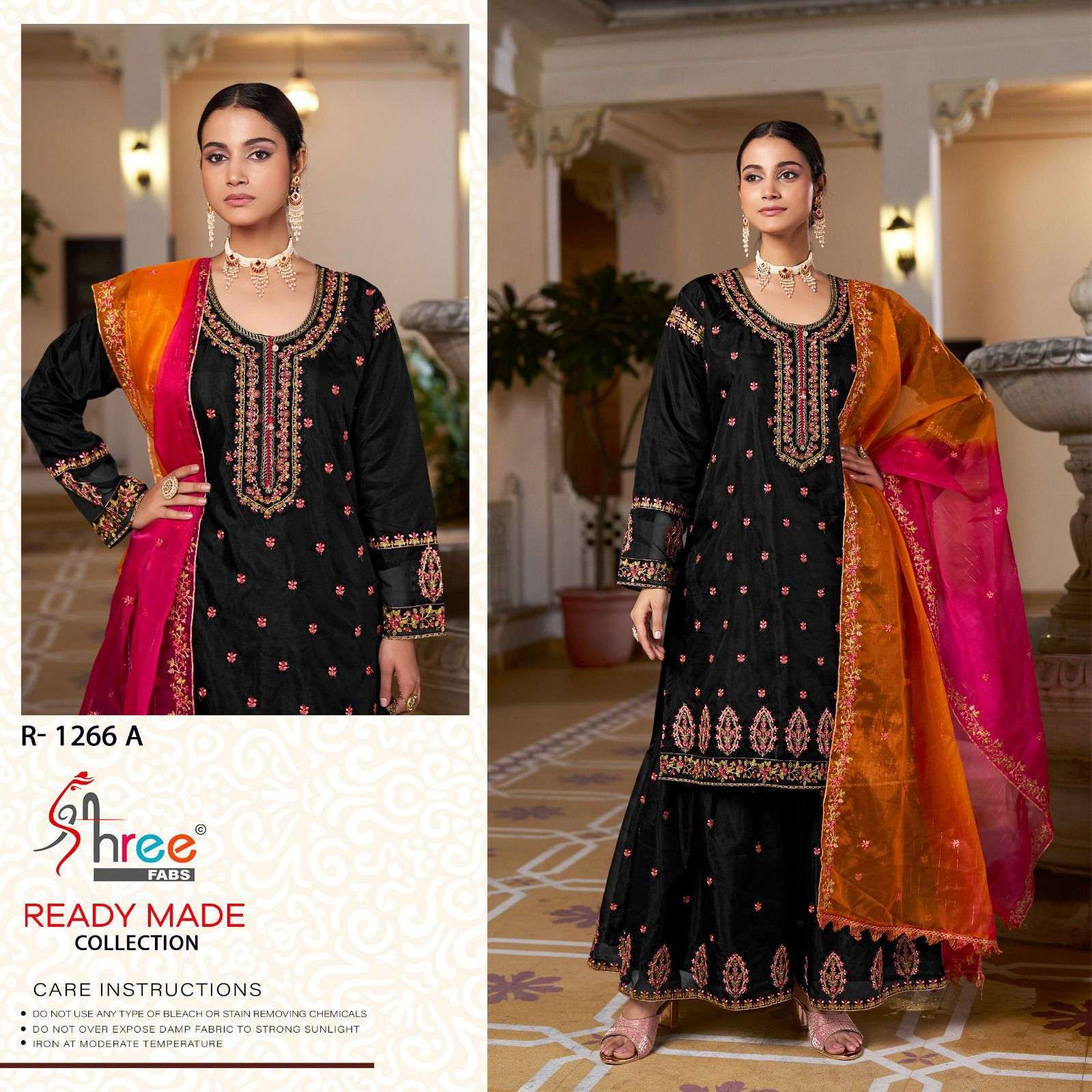 SHREE FAB R 1266 COLORS DESIGNER PALAZOO SUIT PAKISTANI DESIGN 