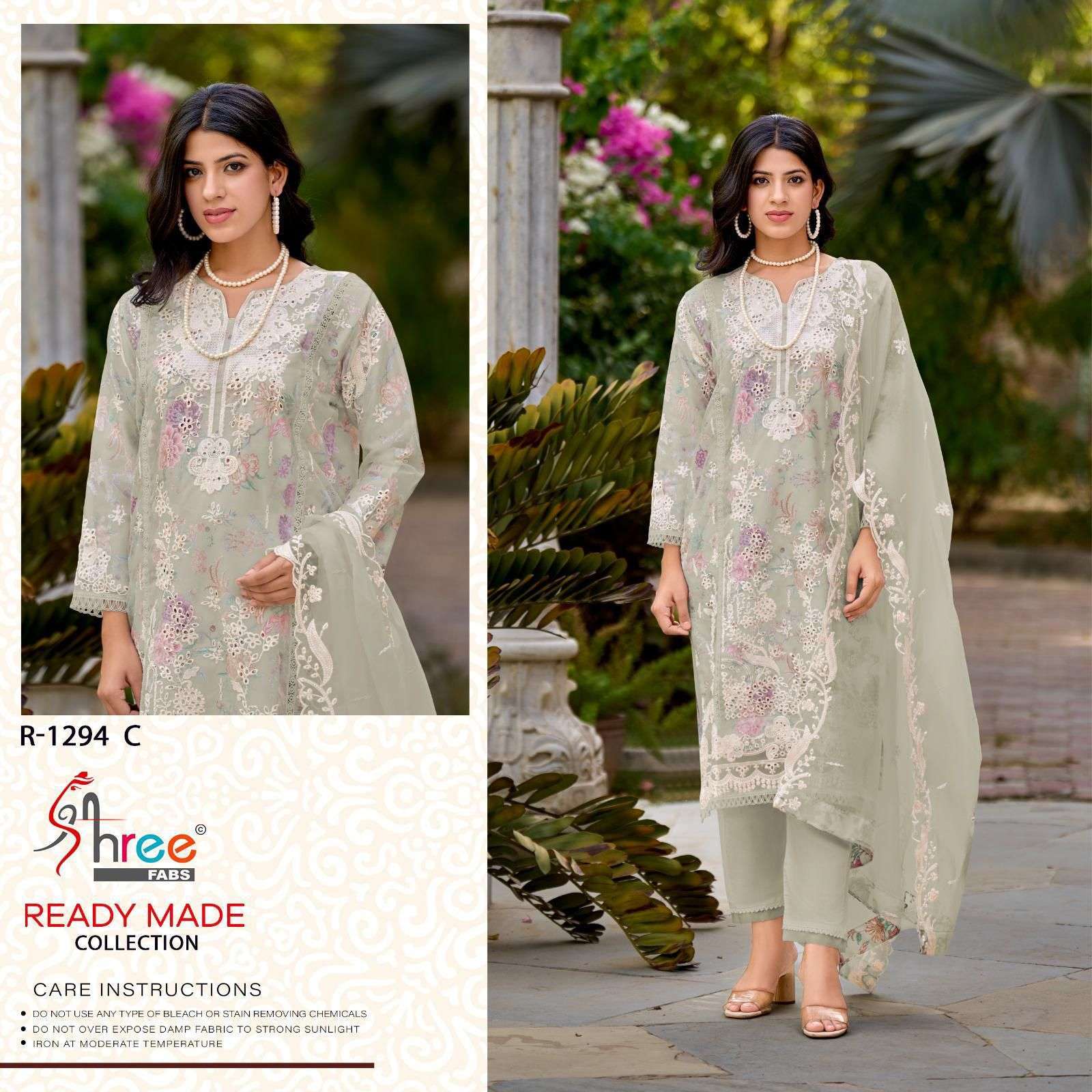 SHREE FAB R 1294 COLORS EXCLUSIVE PAKISTANI SUIT READYMADE COLLECTION 