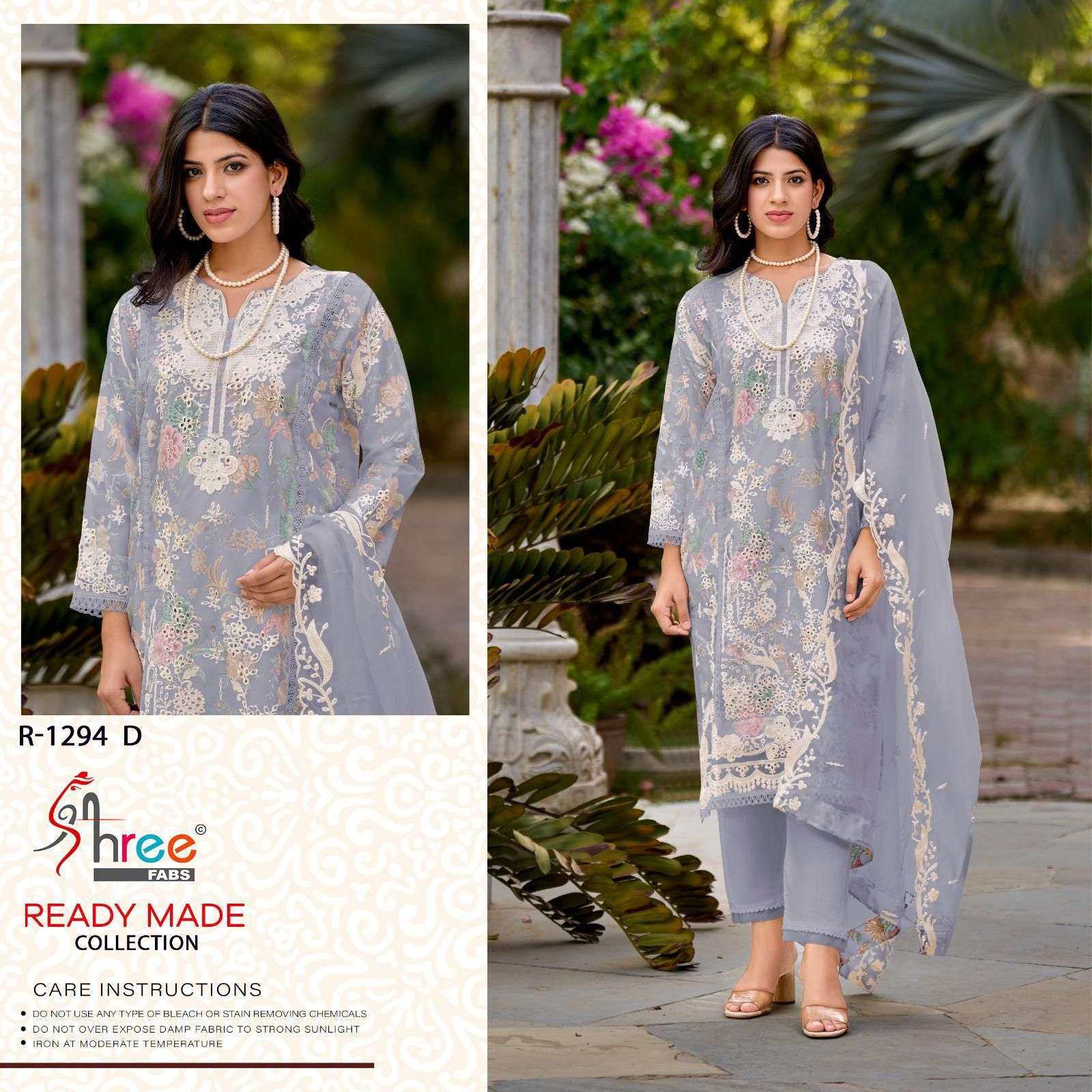 SHREE FAB R 1294 COLORS EXCLUSIVE PAKISTANI SUIT READYMADE COLLECTION 