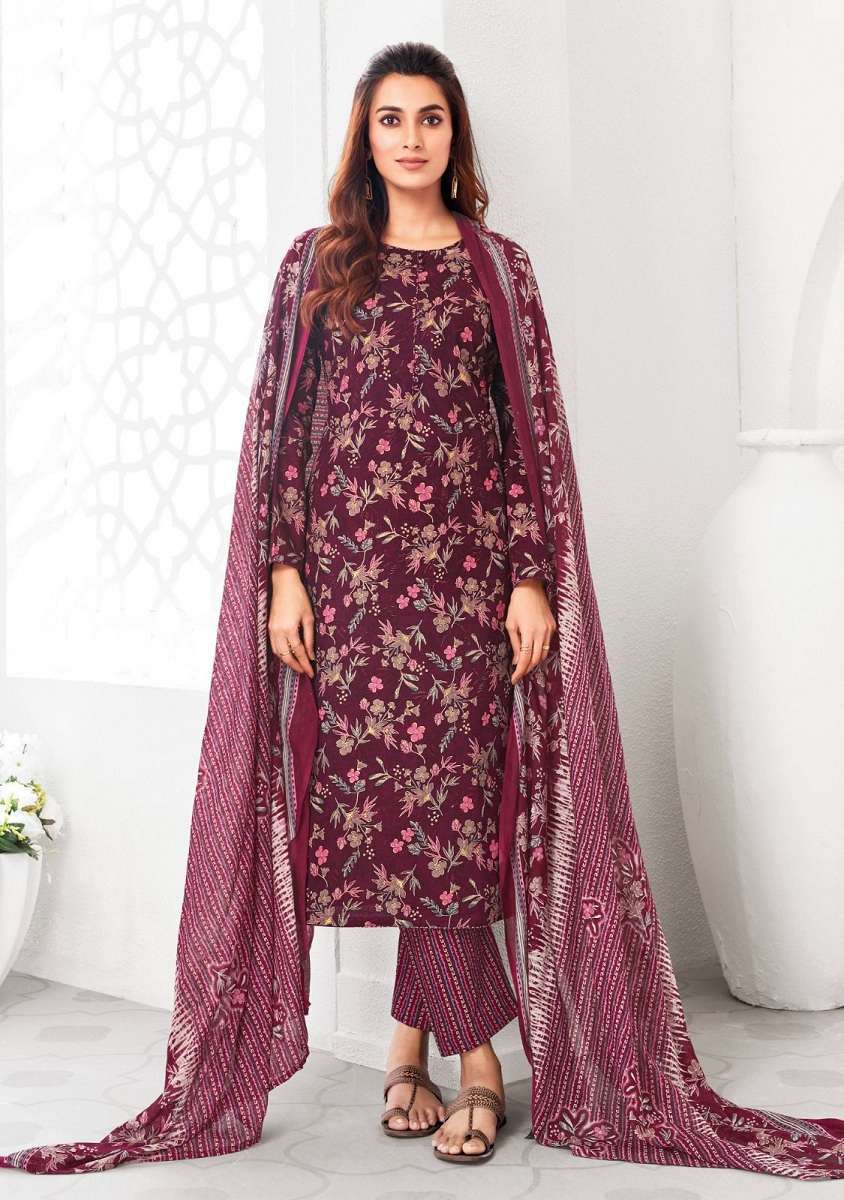 SURYAJYOTI POSHAK VOL 5 PRINTED SALWER SUIT CATALOGUE 2024