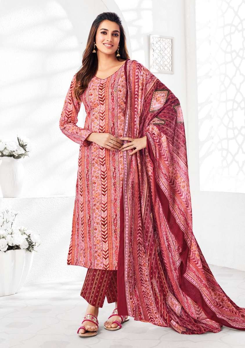SURYAJYOTI POSHAK VOL 5 PRINTED SALWER SUIT CATALOGUE 2024
