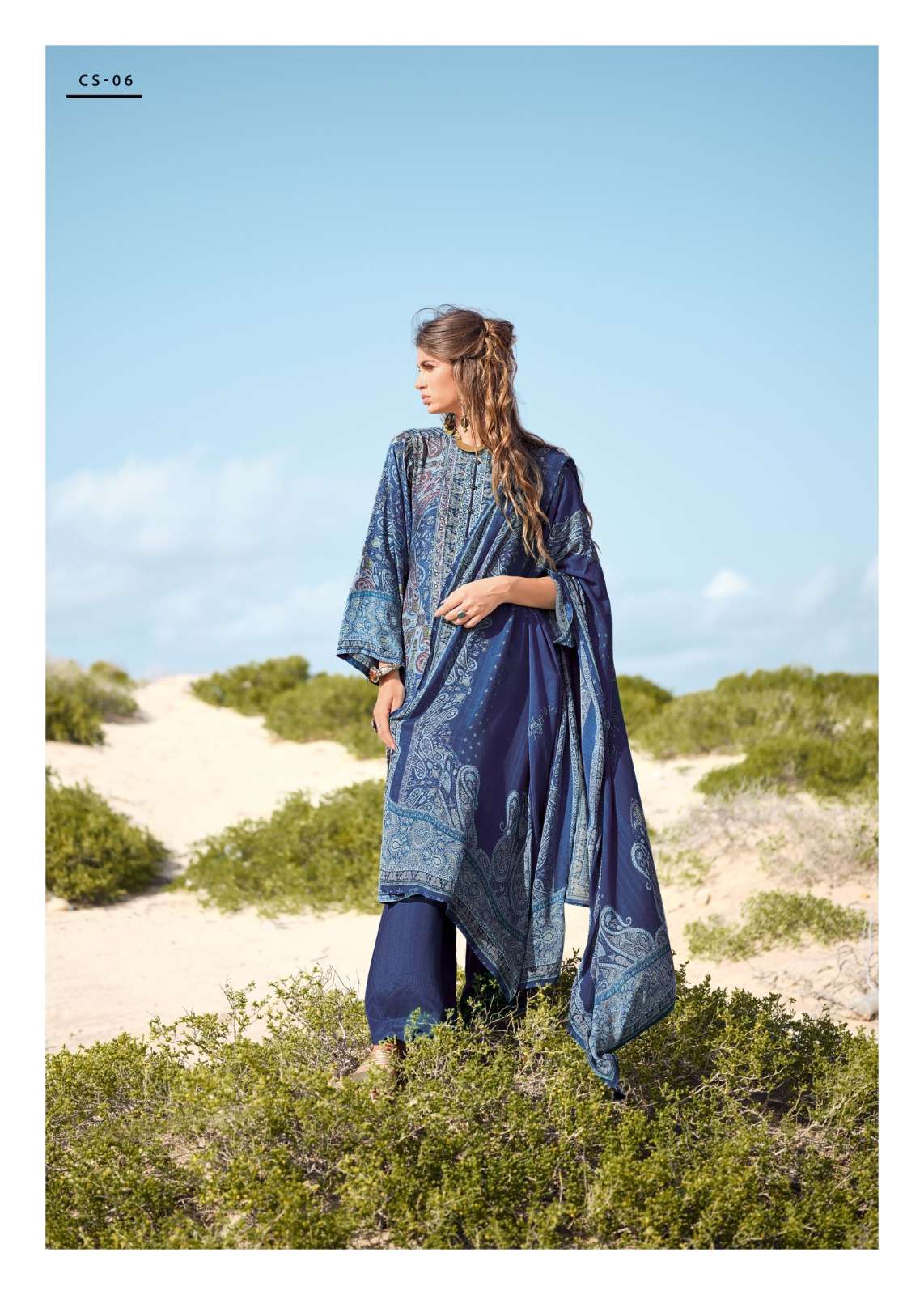 VARSHA CREST DIGITAL PRINTED CRAPE SALWER SUIT CATALOG EXPORTER 2024