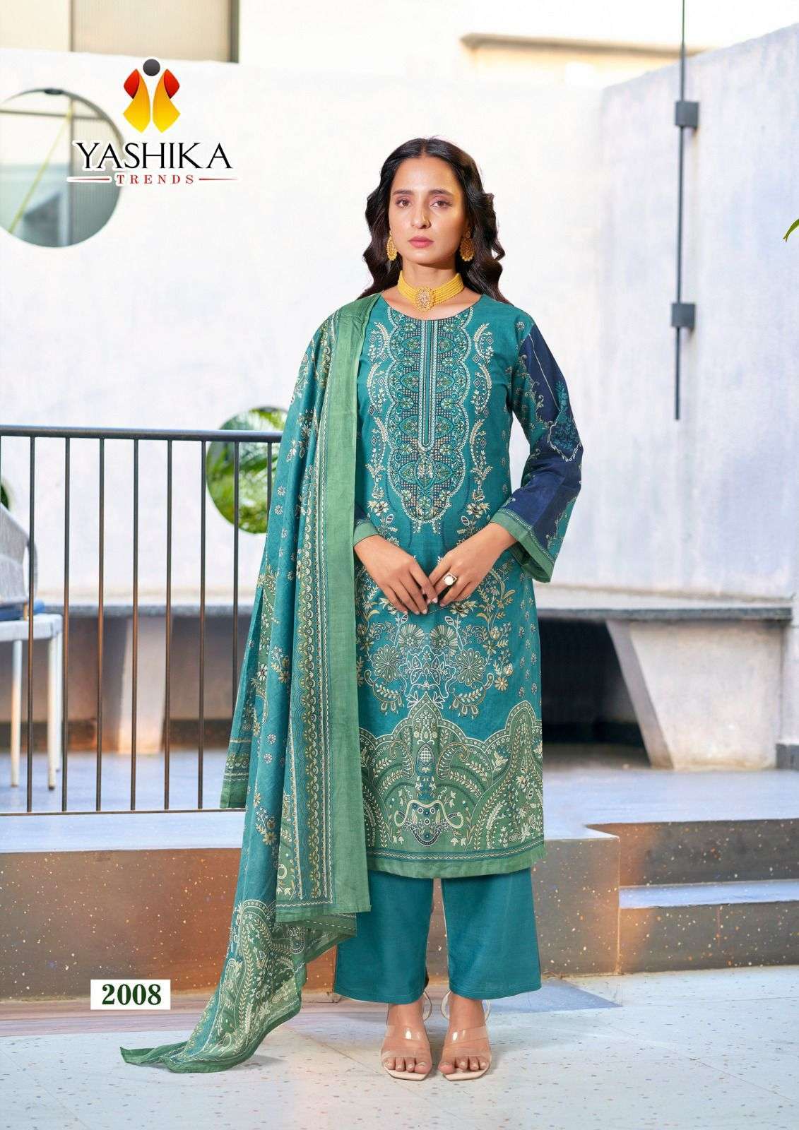 YASHIKA NAIRA C PRINTED COTTON SALWER SUIT CATALOGUE COLLECTION WHOLESALE PRICE 