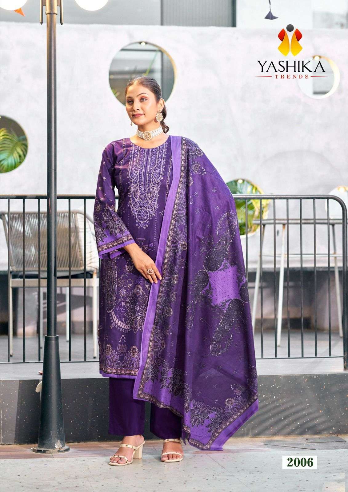 YASHIKA NAIRA C PRINTED COTTON SALWER SUIT CATALOGUE COLLECTION WHOLESALE PRICE 