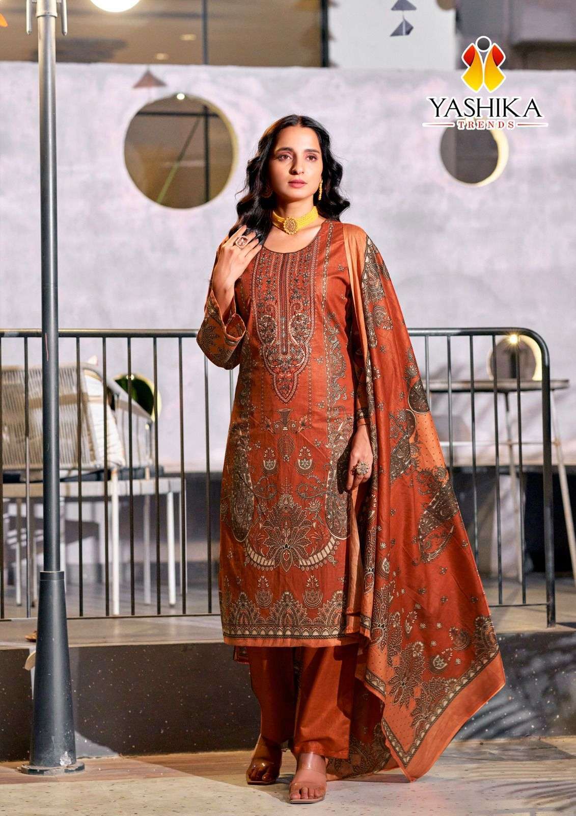 YASHIKA NAIRA C PRINTED COTTON SALWER SUIT CATALOGUE COLLECTION WHOLESALE PRICE 