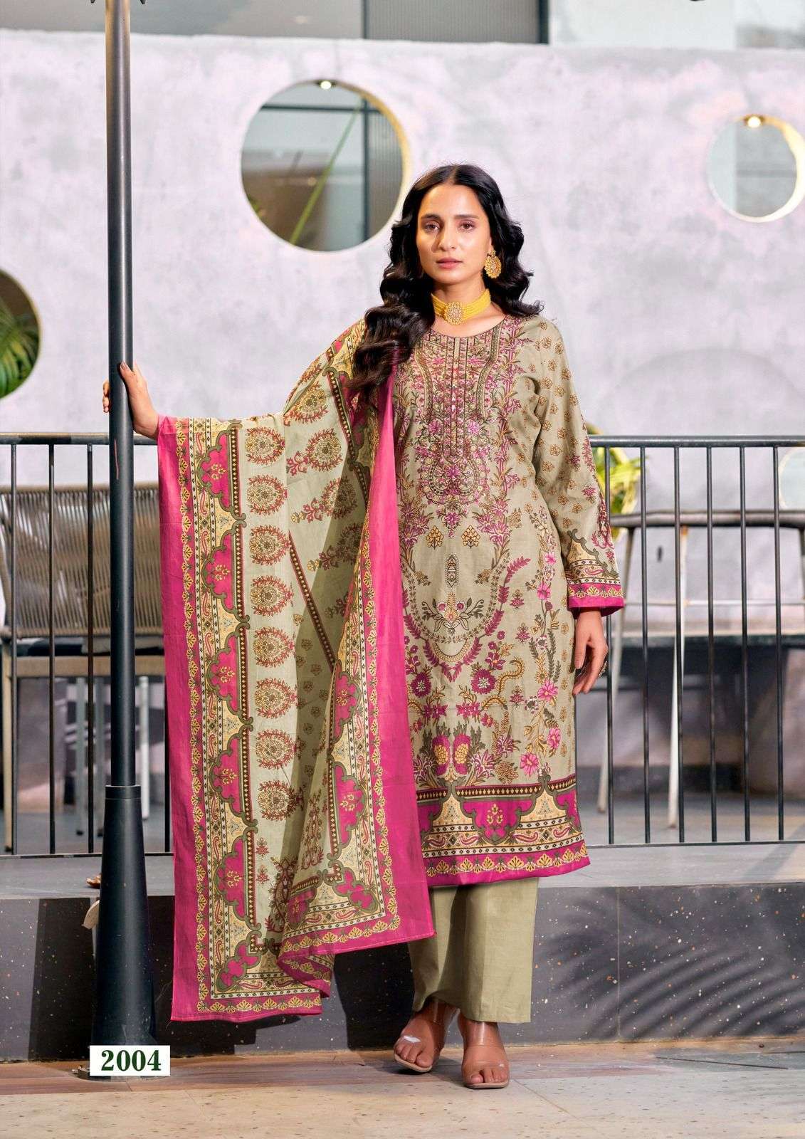 YASHIKA NAIRA C PRINTED COTTON SALWER SUIT CATALOGUE COLLECTION WHOLESALE PRICE 