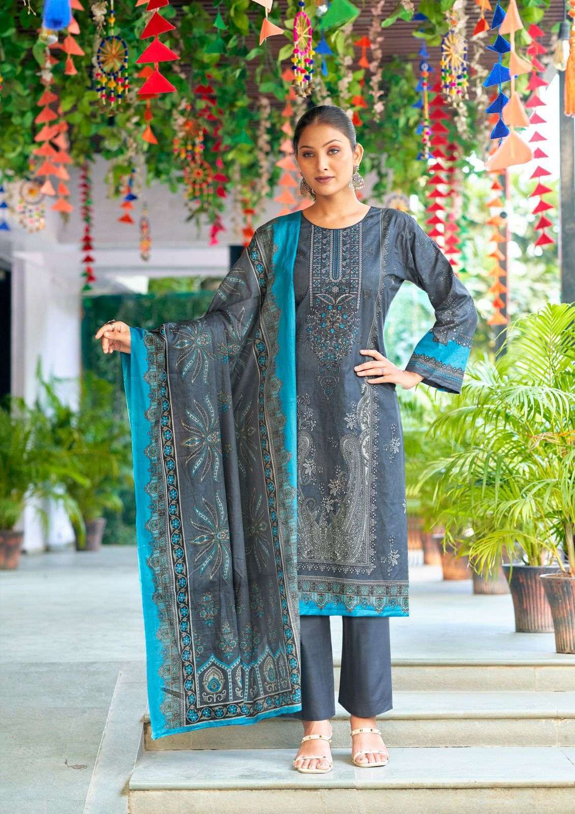 YASHIKA NAIRA C PRINTED COTTON SALWER SUIT CATALOGUE COLLECTION WHOLESALE PRICE 