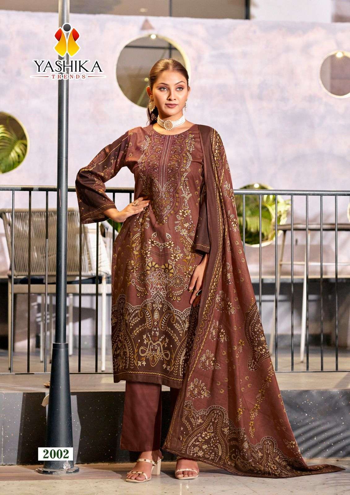 YASHIKA NAIRA C PRINTED COTTON SALWER SUIT CATALOGUE COLLECTION WHOLESALE PRICE 