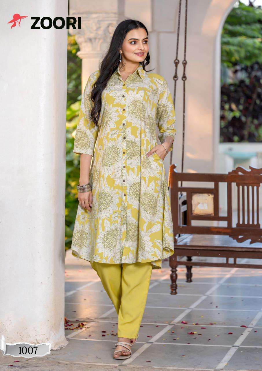 ZOORI ALEXA VOL 2 RAYON PRINTED CORD SET CATALOG WHOLESALE PRICE 