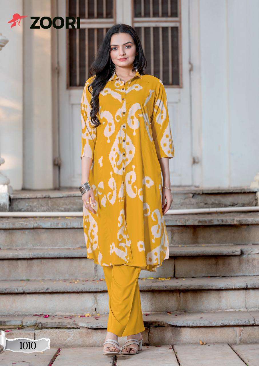 ZOORI ALEXA VOL 2 RAYON PRINTED CORD SET CATALOG WHOLESALE PRICE 