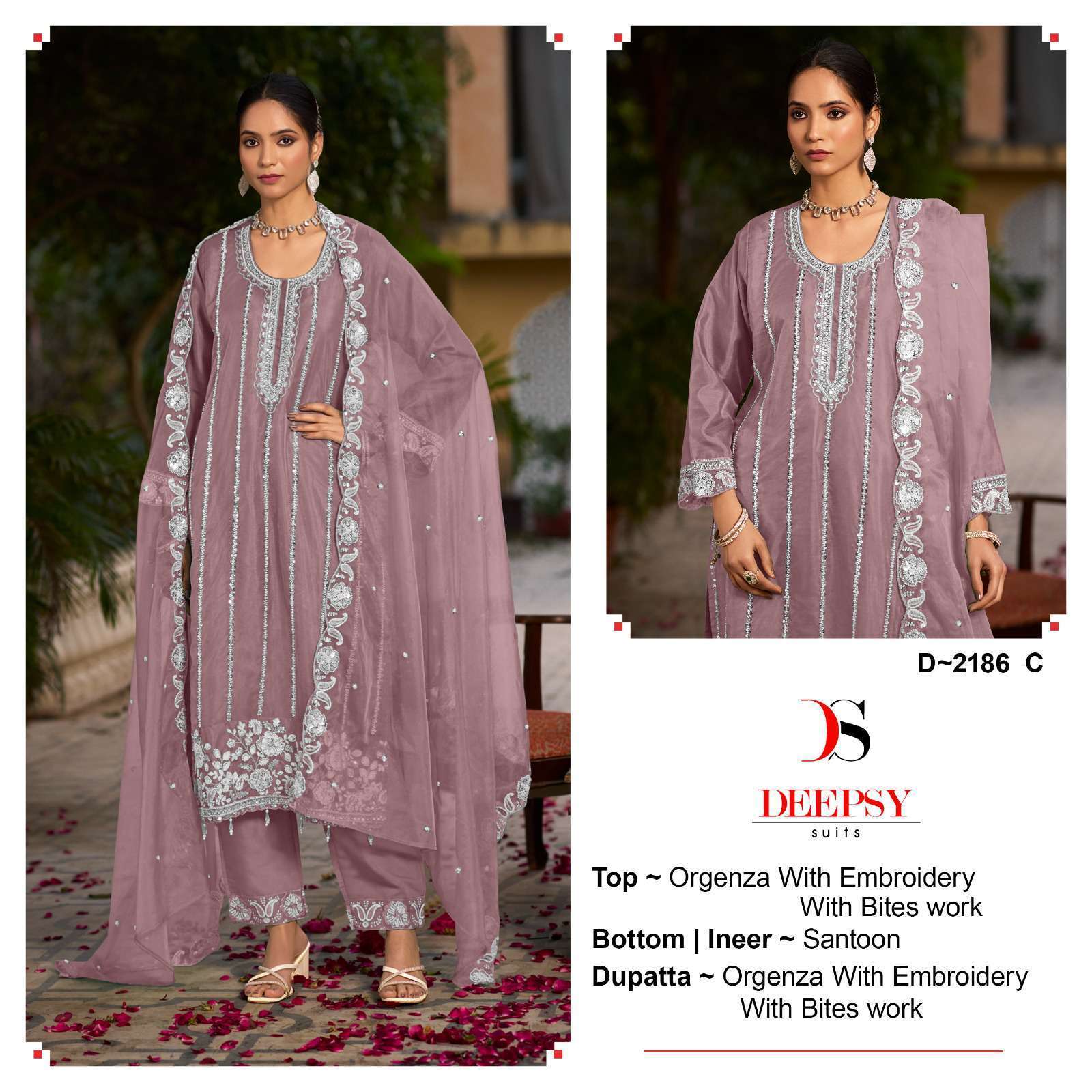 DEEPSY D 2186 COLORS UNSTITCH PAKISTANI FANCY SUIT WHOLESALER 2025