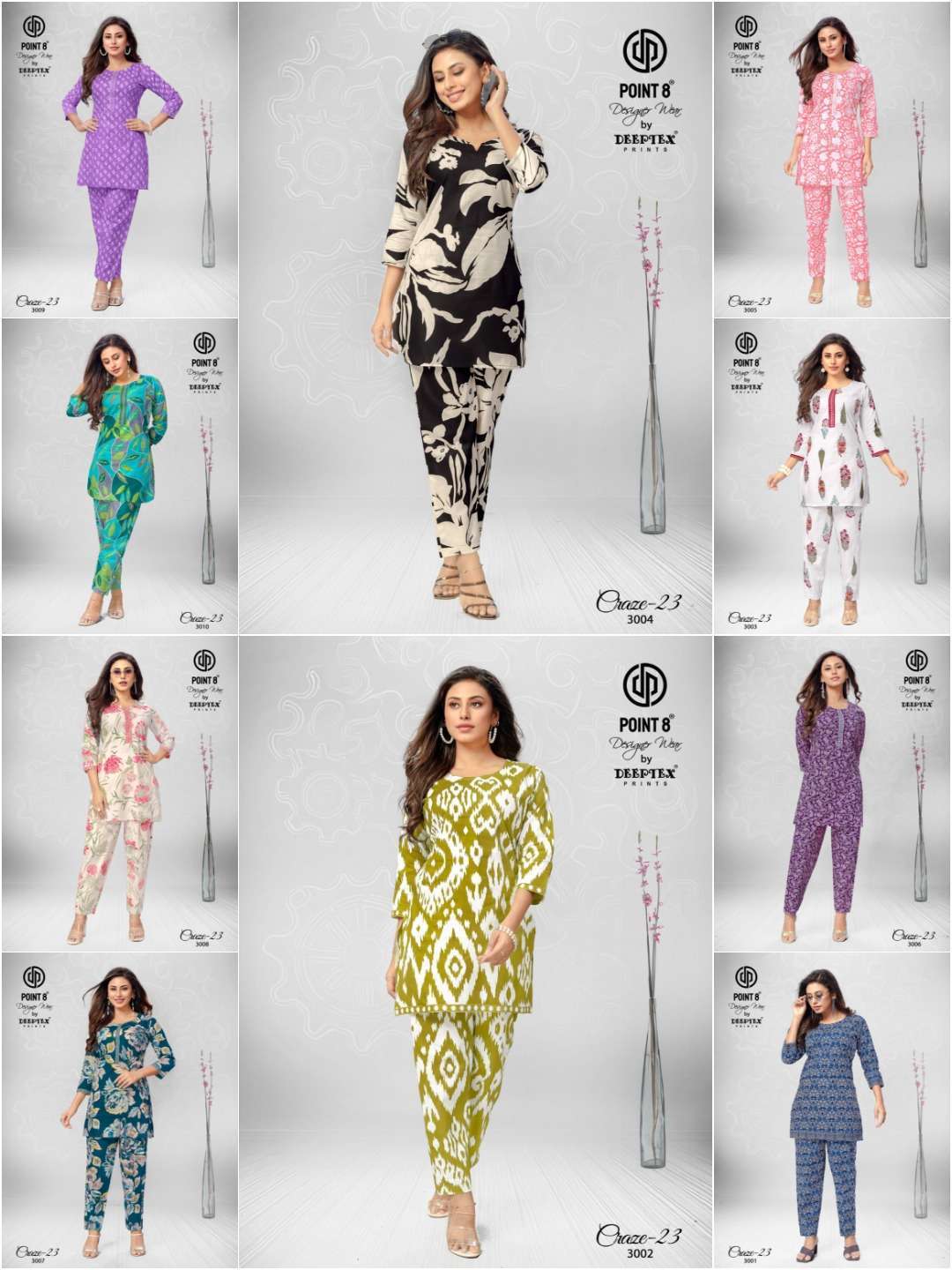 DEEPTEX CRAZE 23 VOL 3 PURE COTTON PRINTED CORD SET COLLECTION BEST RATE WHOLESALER 2025