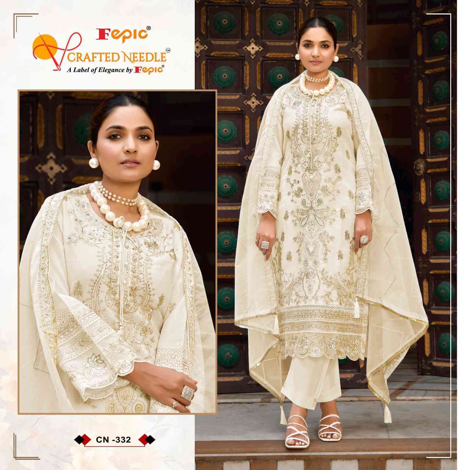 FEPIC CN 332 COLORS PAKISTANI DESIGNER SUIT COLLECTION BEST RATE DEALER 2025