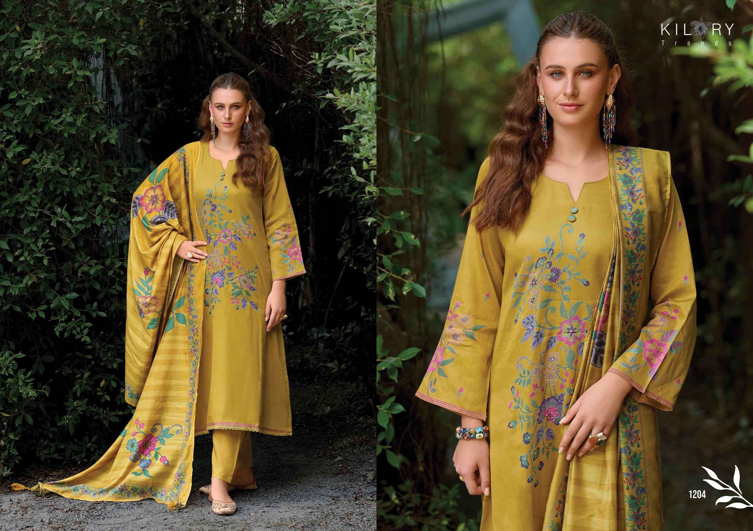 KILORY AARZOO PURE JAM COTTON SUIT CATALOG SUPPLIER 2025