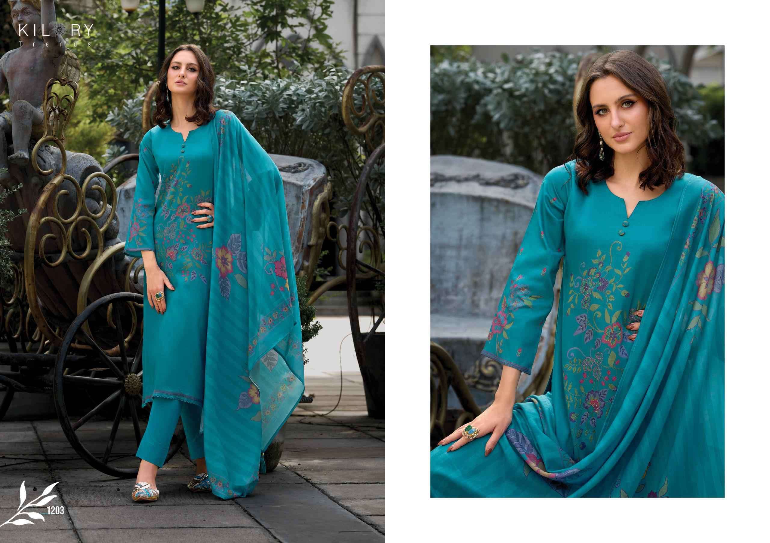 KILORY AARZOO PURE JAM COTTON SUIT CATALOG SUPPLIER 2025