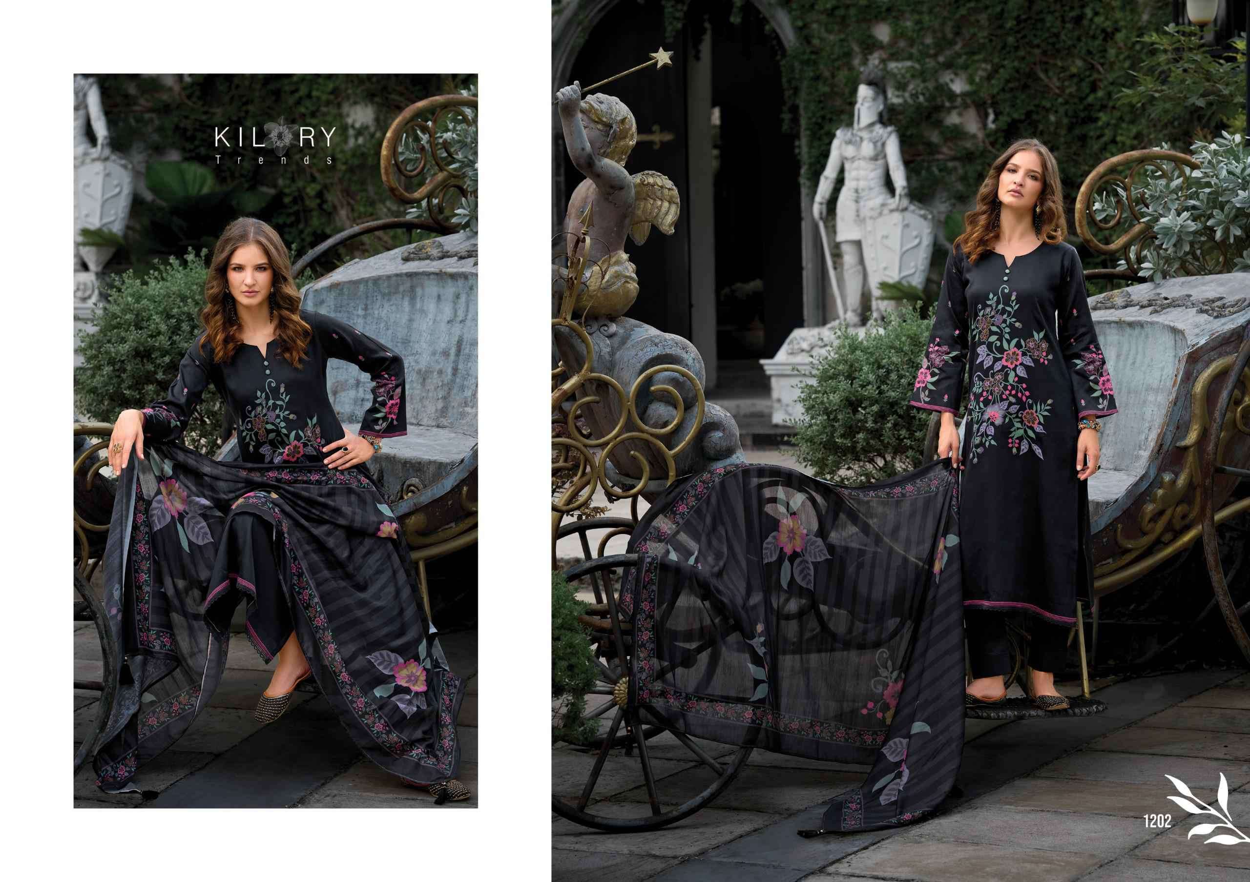 KILORY AARZOO PURE JAM COTTON SUIT CATALOG SUPPLIER 2025