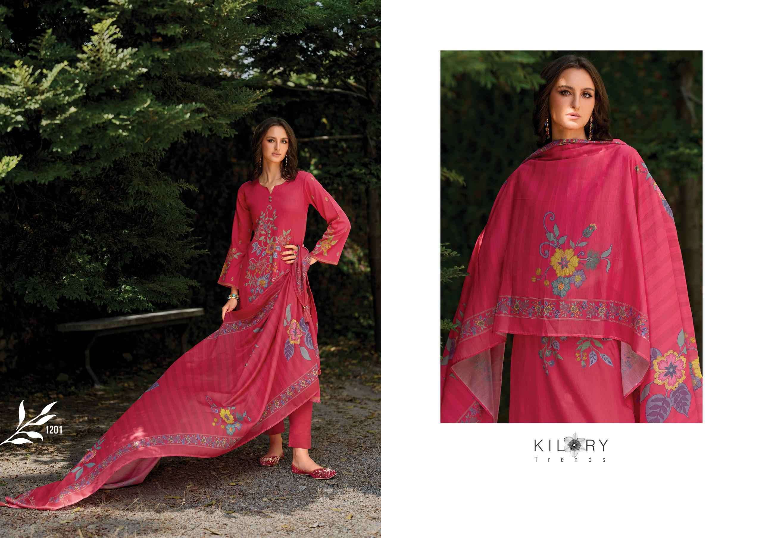 KILORY AARZOO PURE JAM COTTON SUIT CATALOG SUPPLIER 2025