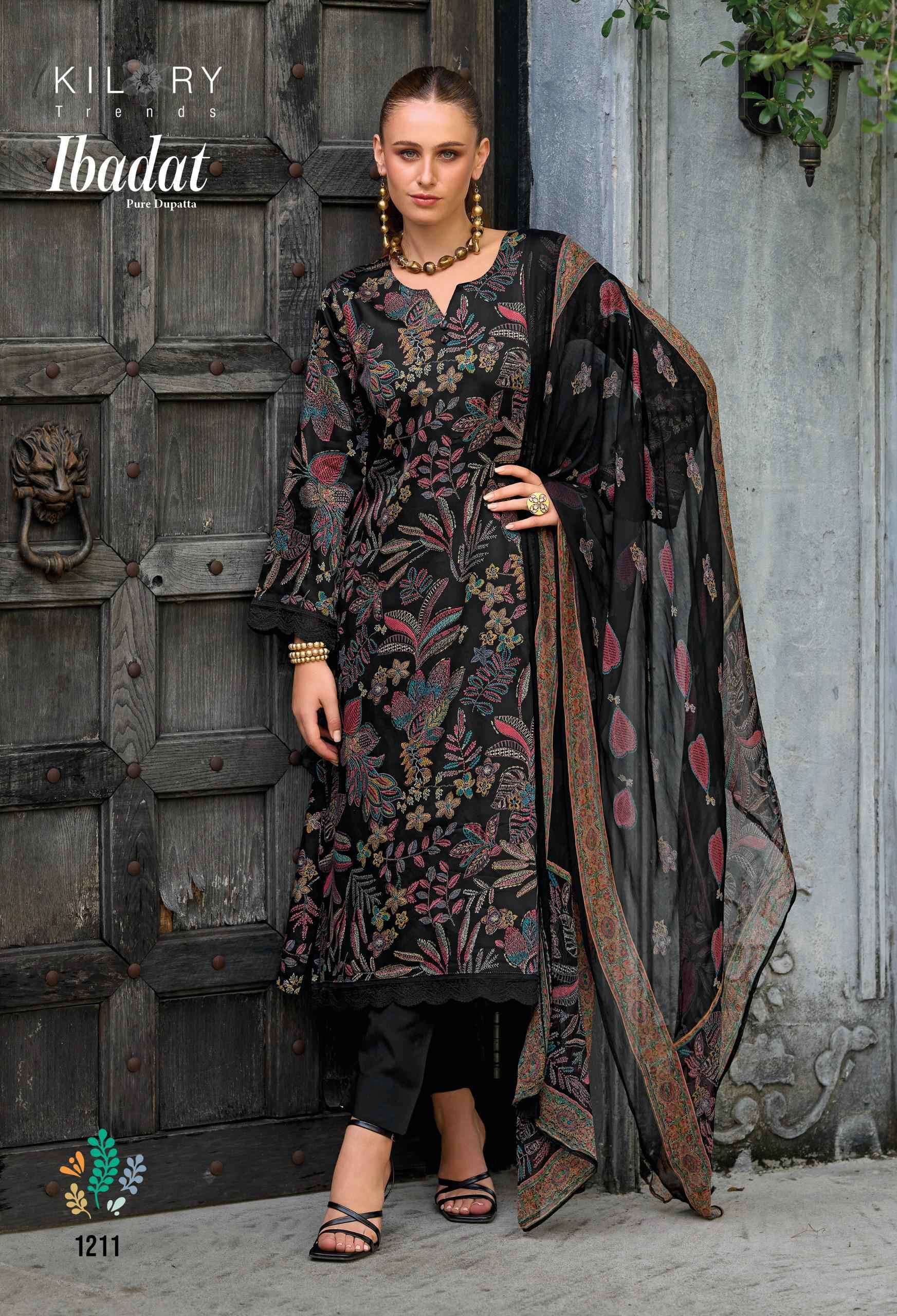 KILORY IBADAT PUR JAM COTTON SALWER KAMEEZ CATALOG SUPPLIER WHOLESALER 2025