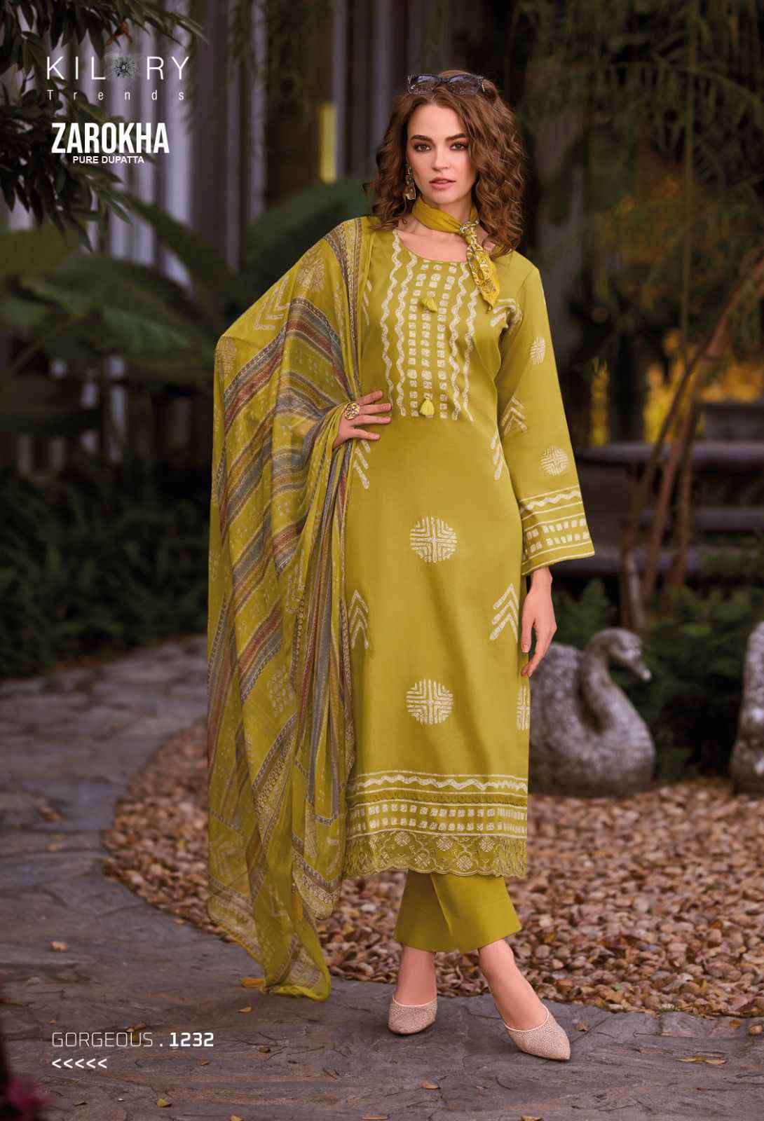 KILORY ZAROKHA PURE DUPATTA FANCY COTTON SALWER KAMEEZ CATALOG EXPORTER 2025