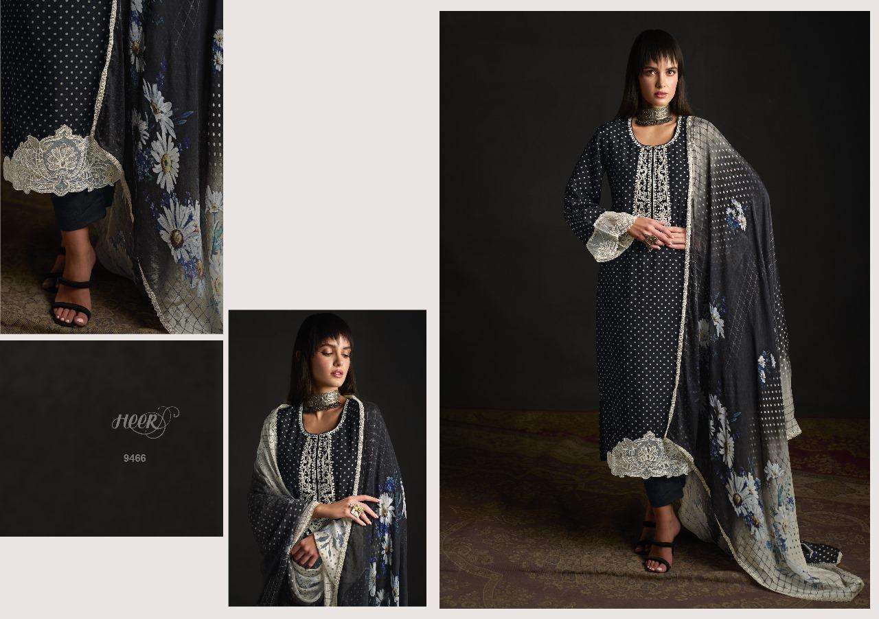 KIMORA HEER LOVE DESIGNER MUSLIN LADIES SUIT CATALOG BEST RATE DEALER 2025