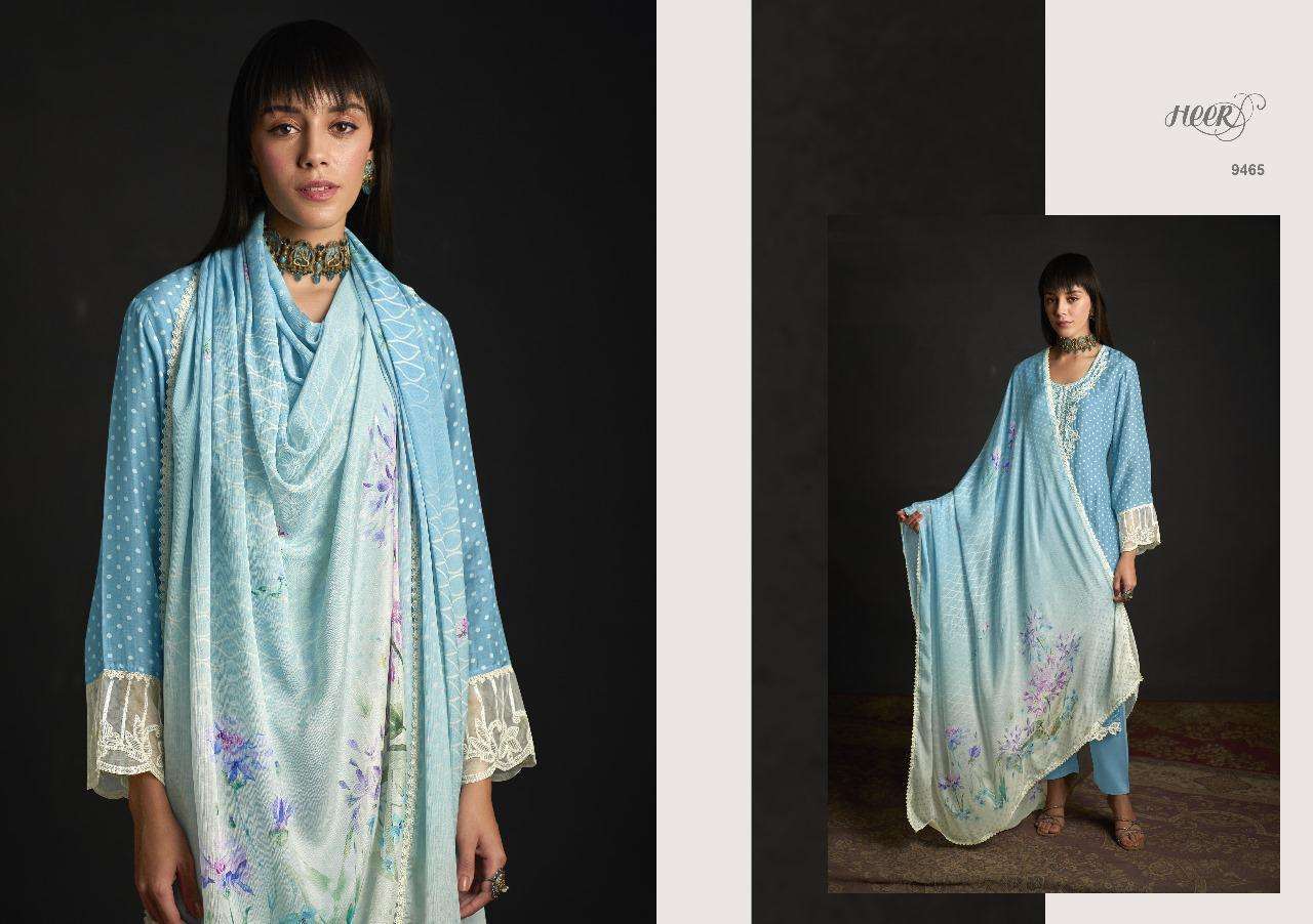 KIMORA HEER LOVE DESIGNER MUSLIN LADIES SUIT CATALOG BEST RATE DEALER 2025