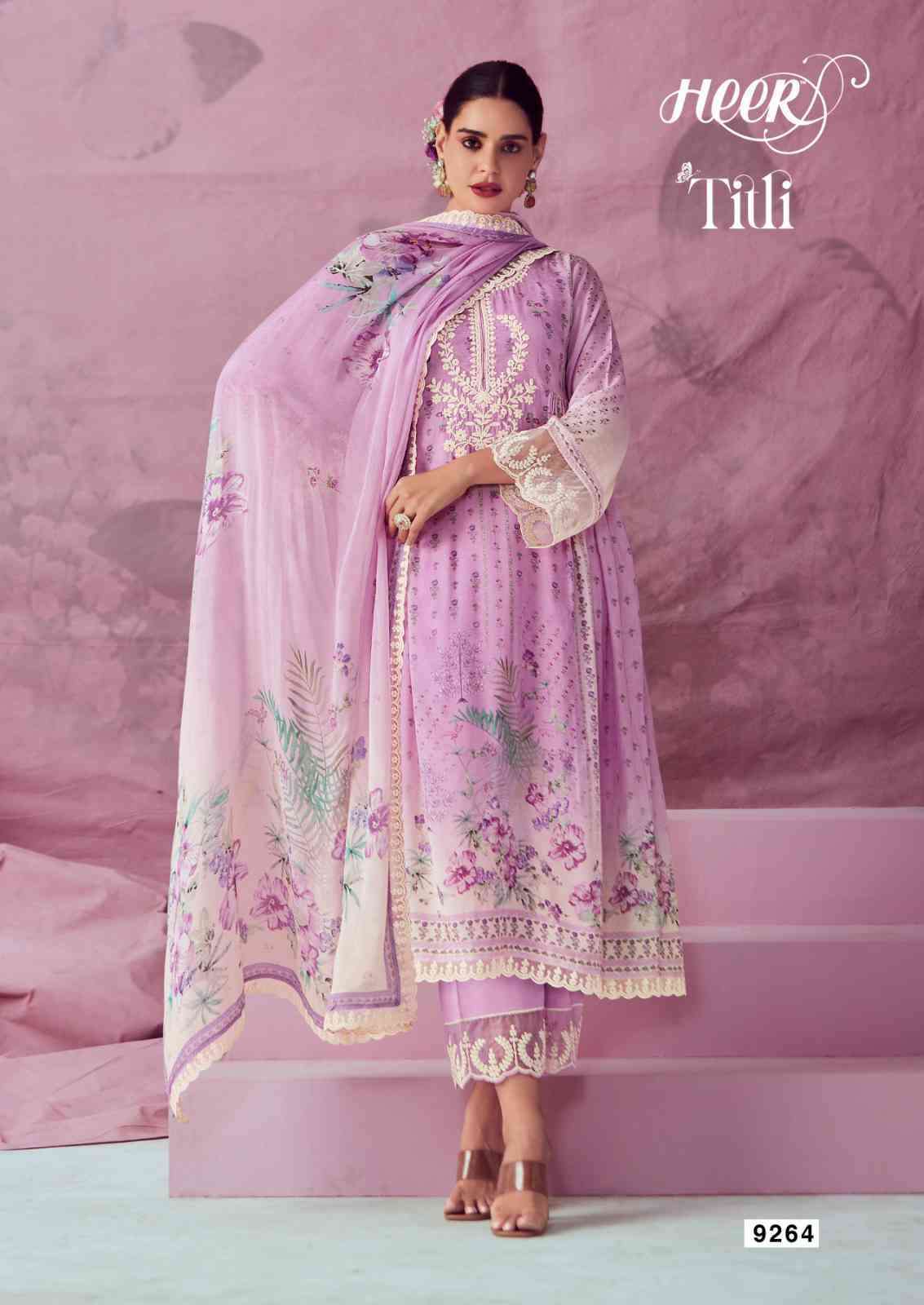 KIMORA HEER SUPER HIT LIST EXCLUSIVE MUSLIN LADIES SUIT CATALOG BEST RATE 