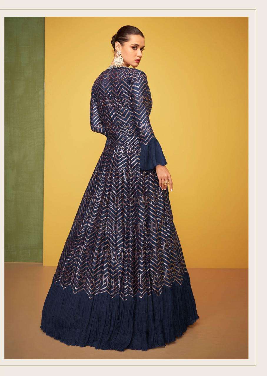 SAYURI PETALS CLASSIC SPECIAL COLOR PREMIUM SILK GOWN WHOLESALER 