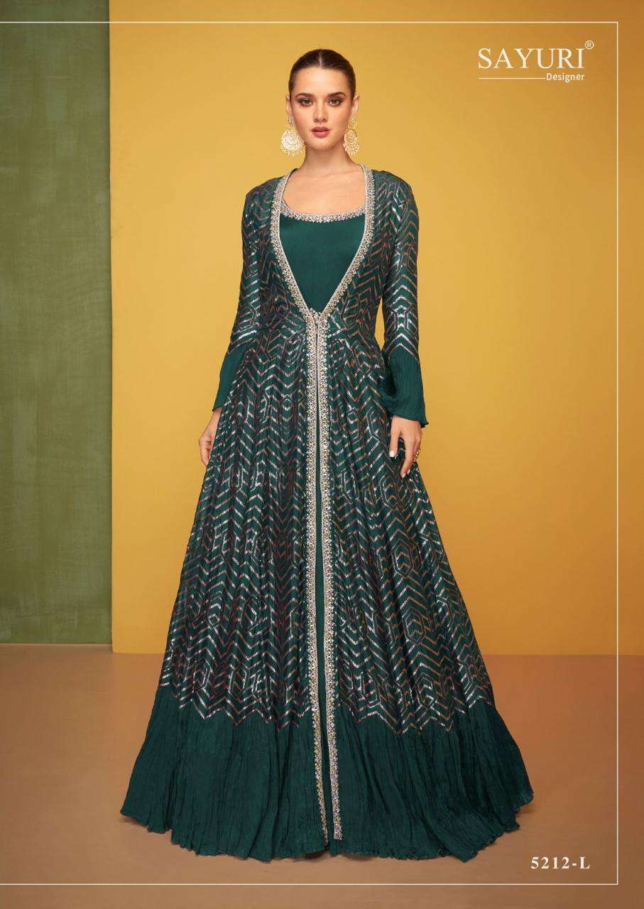 SAYURI PETALS CLASSIC SPECIAL COLOR PREMIUM SILK GOWN WHOLESALER 