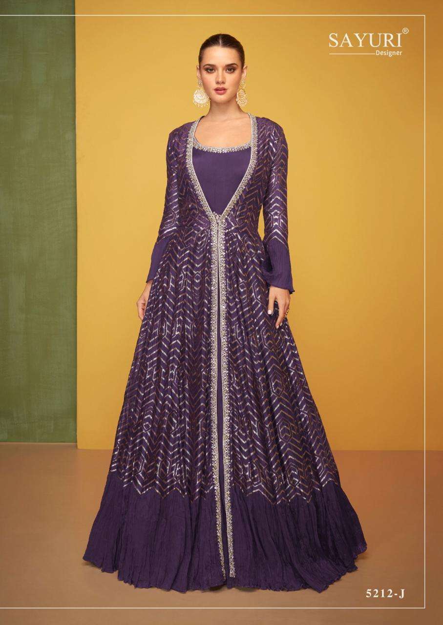 SAYURI PETALS CLASSIC SPECIAL COLOR PREMIUM SILK GOWN WHOLESALER 