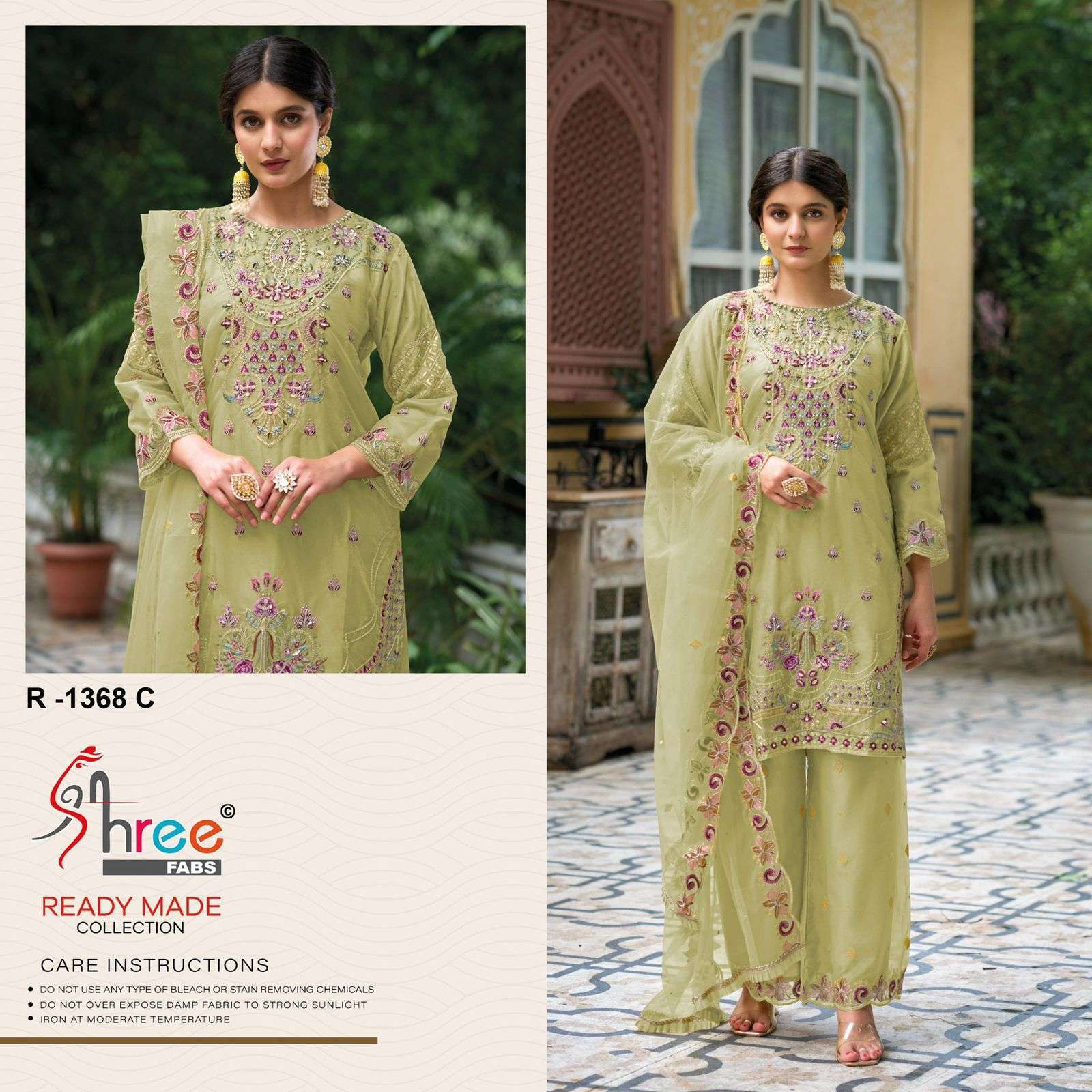 SHREE FAB R 1368 COLORS PAKISTANI READYMADE WEDDING SUIT SUPPLIER BEST RATE DEALER 2025