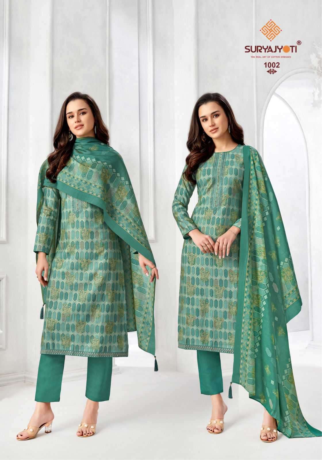 SURYAJYOTI KUHU VOL 1 MODAL PRINTED SALWER SUIT CATALOGUE WHOLESALE PRICE 2025