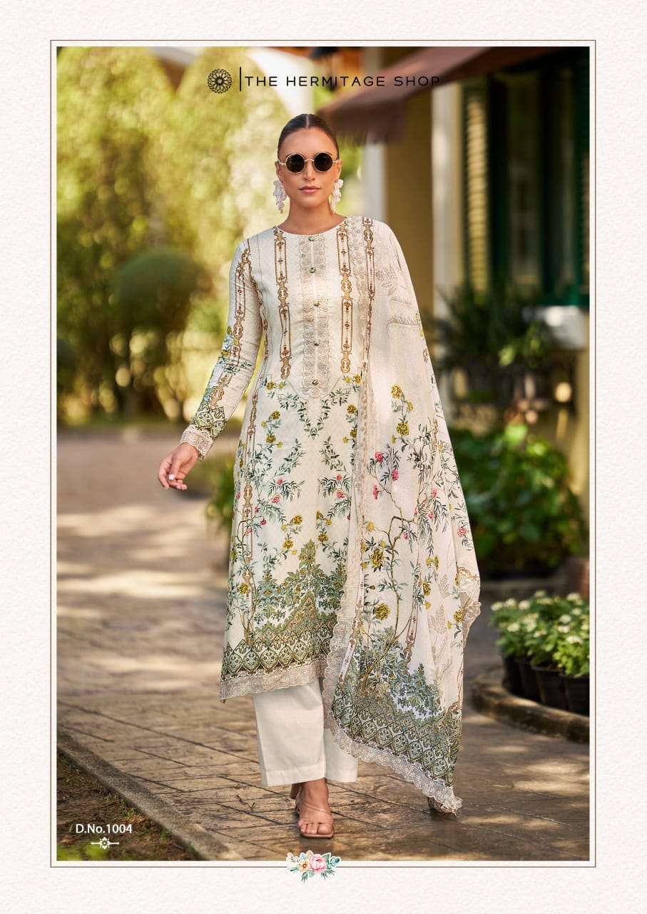THE HERMITAGE SHOP BINSAEED JAM SATIN SUIT SUPPLIER 2025
