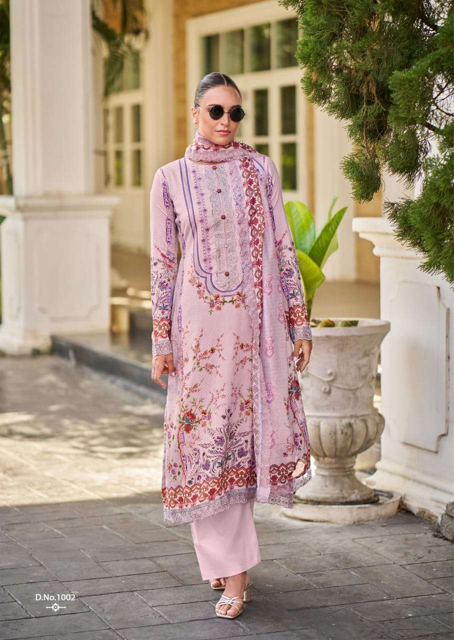 THE HERMITAGE SHOP BINSAEED JAM SATIN SUIT SUPPLIER 2025